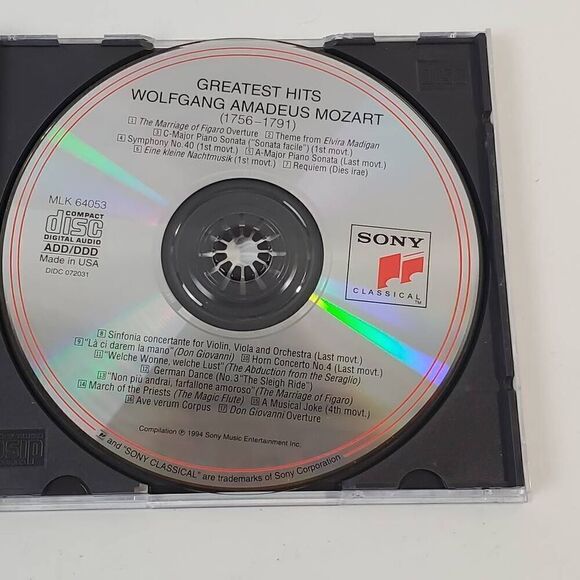 GREATEST HITS of MOZART [CD] - Picture 4 of 5